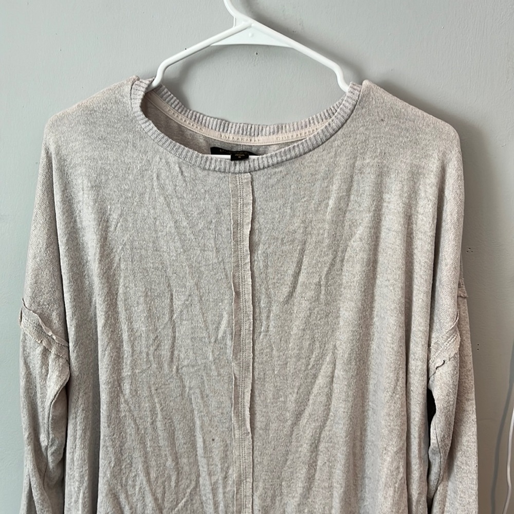 Sweater pj shirt long sleeve size small